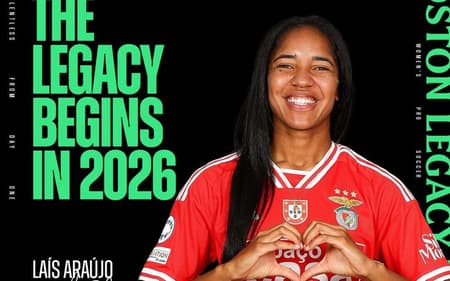 Laís Araújo foi anunciada pelo Boston Legacy. (Foto: Boston Legacy/Divulgação)