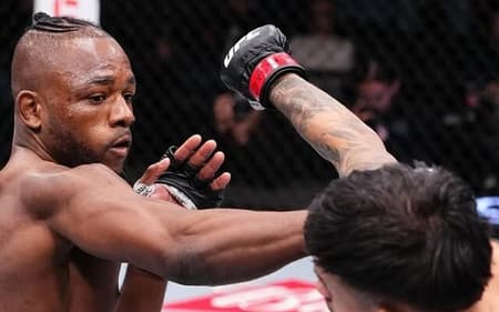 Kape nocauteou Royval no último UFC de 2025 (Foto: Reprodução Instagram UFC)