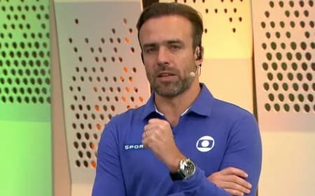 Roger Flores, comentarista da Globo (Foto: Reprodução)