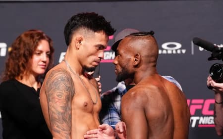 Royval x Kape - último main event do UFC neste ano (Foto: Reprodução Instagram UFC Brasil)