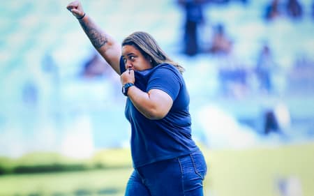 Thaissan Passos treinou o Grêmio por um ano e meio. (Foto: Grêmio/Divulgação)