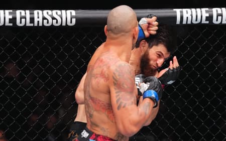 Ankalaev perdeu para Poatan no UFC 320 (Foto: Reprodução Twitter UFC)