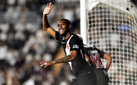 Rayan comemora gol seu gol no jogo Vasco x Maricá (Foto: Alexandre Durãoo/ZIMEL PRESS/Gazeta Press)