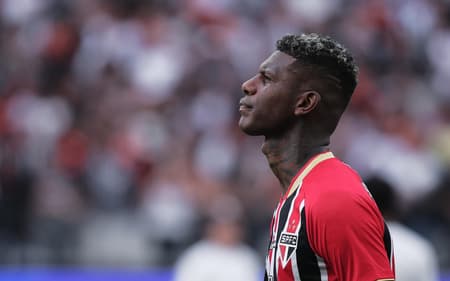 Arboleda em Corinthians x São Paulo (Foto: Ettore Chiereguini/Agif/Gazeta Press)