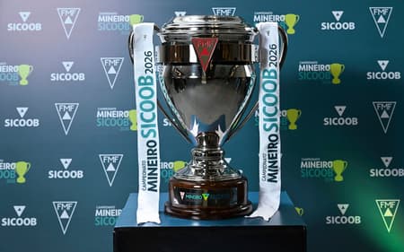 Troféu do Campeonato Mineiro (Foto : Tiago Trindade/Onefoto)