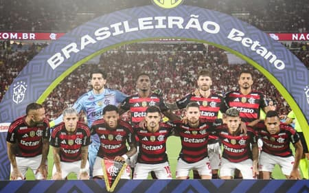 Time do Flamengo no Brasileirão (Foto: Divulgação/Flamengo)
