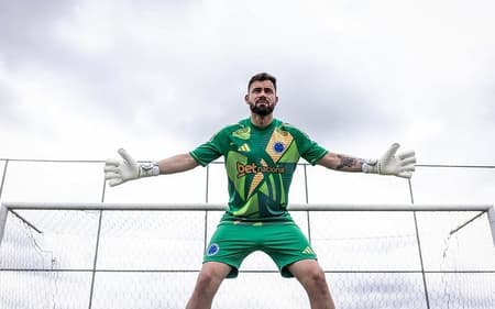 Matheus Cunha é o novo goleiro do Cruzeiro. (Foto: Gustavo Aleixo/Cruzeiro)