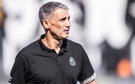 Juan Pablo Vojvoda, técnico do Santos (Foto: Raul Baretta/ Santos FC)
