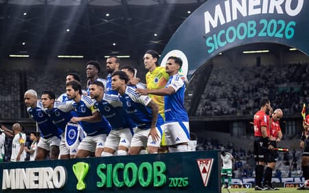 Time do Cruzeiro (Foto: Gustavo Aleixo/Cruzeiro)