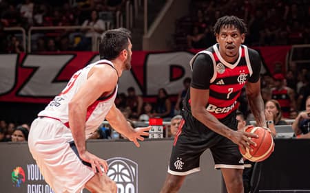 Flamengo x Nacional na BCLA (Foto: Paula Reis/ Flamengo)