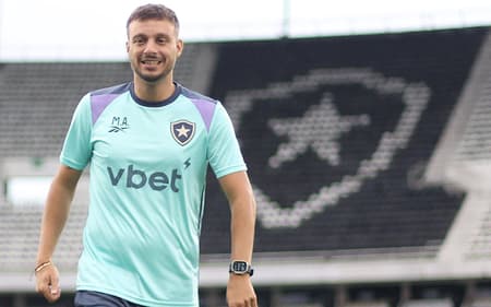 Martín Anselmi é o técnico do Botafogo (Foto: Vítor Silva/Botafogo)