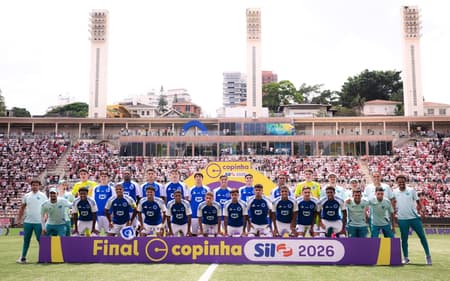 Time do Cruzeiro campeão da Copinha (Foto: Marco Galvão / Cruzeiro)