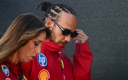 Lewis Hamilton no GP dos Estados Unidos (Foto: Jim WATSON / AFP)