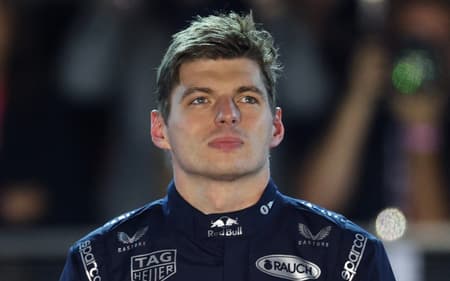 Max Verstappen foi o campeão do GP de Las Vegas (Foto: Patrick T. Fallon / AFP)