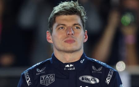 Max Verstappen foi o campeão do GP de Las Vegas (Foto: Patrick T. Fallon / AFP)