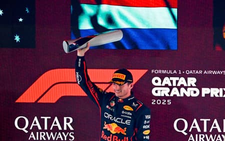 Verstappen vence GP do Catar de F1 (Foto: Mahmud HAMS / AFP)