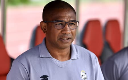 César Sampaio esteve no comando do Santos nos últimos dois jogos (Foto: Marcello Zambrana/AGIF)