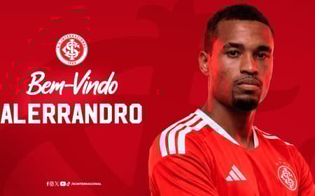 Alerrandro, novo atacante do Internacional