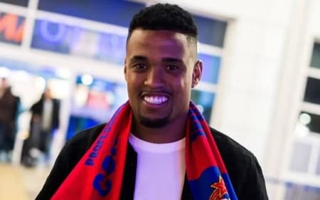 Alerrandro na sua chegada ao CSKA Moscou