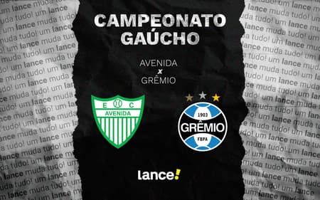 Ficha técnica: Avenida x Grêmio