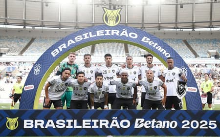 Botafogo no Brasileirão (Foto: Victor Silva/BRF)