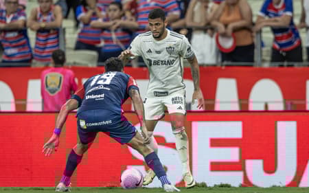 Caio Maia pelo Atlético (Foto: Pedro Souza / Atlético)