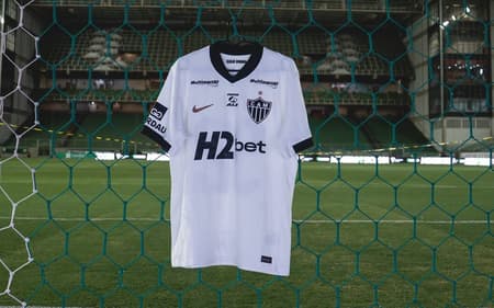 Camisa do Atlético alternativa pronta para a partida (Foto: Pedro Souza / Atlético)
