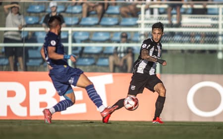 Partida entre Ceará e Iguatu, pelo Campeonato Cearense (Foto: Gabriel Silva/Ceará SC)