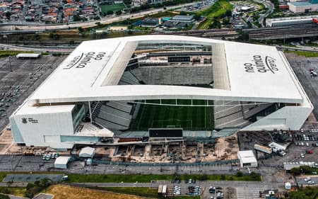 Estádio do Corinthians Neo Quimica Arena em Itaquera
