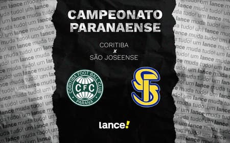 Ficha técnica: Coritiba x São Joseense