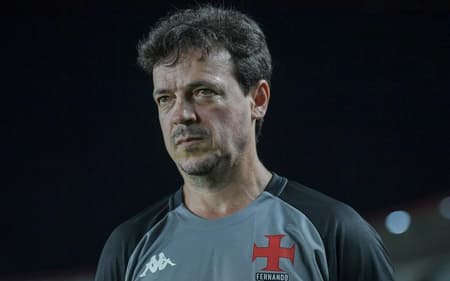 Fernando Diniz tecnico do Vasco durante partida contra o Sao Paulo no estadio Sao Januario