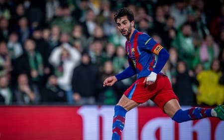 Ferran Torres em ação pelo Barcelona (Foto: Reprodução/X)