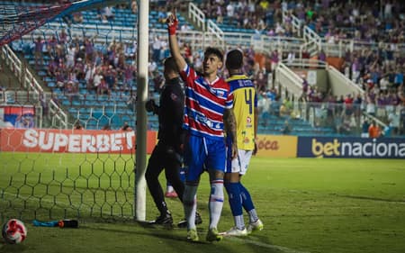 Partida entre Fortaleza e Quixadá, pelo Campeonato Cearense (Foto: Leonardo Moreira/Fortaleza EC)