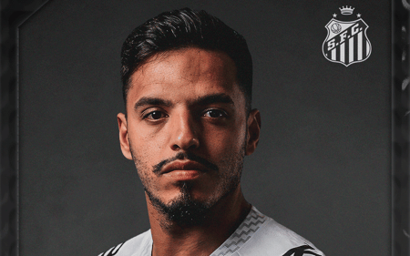 Gabriel Menino anunciado pelo Santos (Foto: Divulgação)