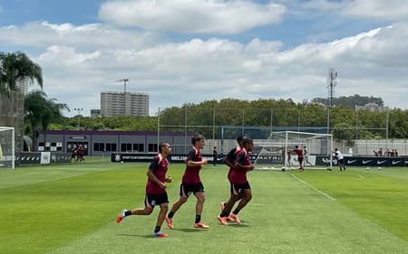 Corinthians treinou na manhã desta terça-feira (5)