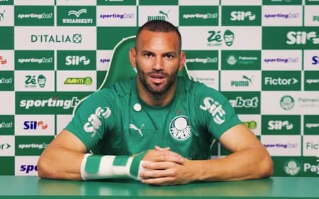 Weverton, goleiro do Palmeiras