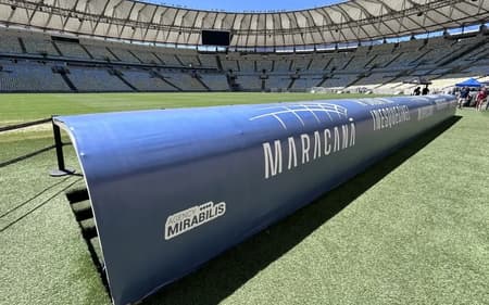 Maracanã muda estrutura de banco de reservas (Foto: Divulgação)