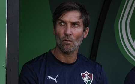 Maxi Cuberas, treinador do Fluminense contra o Boavista (Foto: Marcelo Gonçalve/FFC)