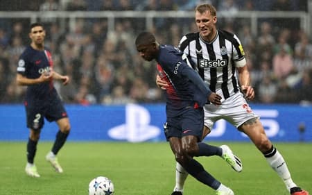 Newcastle x PSG - Mbappé