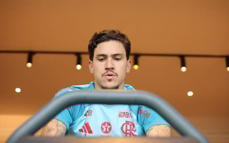 Pedro tenta se recuperar para jogar Copa Intercontinental com o Flamengo (Foto: Gilvan de Souza/Flamengo)