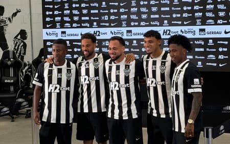 Reforços do Atlético (Foto: Artur Henrique / Lance!)