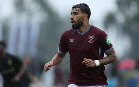 Paquetá em ação no amistoso contra o Grasshopper (Foto: Repdrodução/Lucas Paquetá)