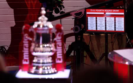 Sorteio da 4ª rodada da Copa da Inglaterra realizado em Anfield