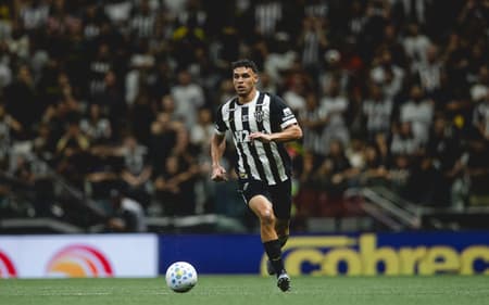 Victor Hugo marca seu primeiro gol pelo Atlético (Foto: Pedro Souza / Atlético)