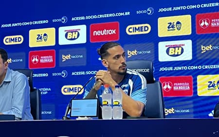 Chico da Costa, atacante do Cruzeiro Foto: Eduardo Statuti/ Lance!