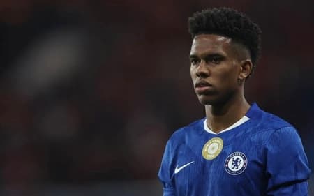 Estêvão em ação pelo Chelsea (Foto: Reprodução Instagram/Estêvão)