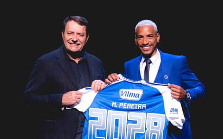 Matheus Pereira e Pedro Lourenço (Foto: Yuri Laurindo/ One9Content/Cruzeiro)