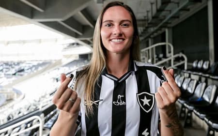Yasmin Cosmann, nova contratação do Bofogo. (Foto: Artur Barreto/Botafogo)