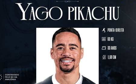 Yago Pikachu é o novo reforço do Remo (Foto: divulgação/Remo)