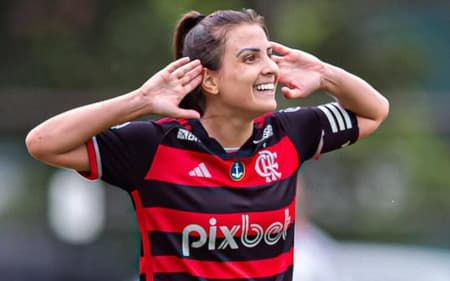 Djeni, capitã do Flamengo. (Foto: Flamengo/Divulgação)